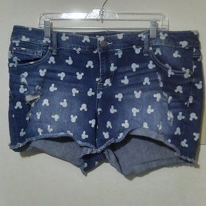 Mickey Mouse Jean shorts